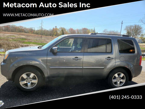 2011 Honda Pilot for sale at Metacom Auto Sales Inc in Warren RI