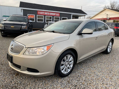 2010 Buick LaCrosse for sale at Y-City Auto Group LLC in Zanesville OH