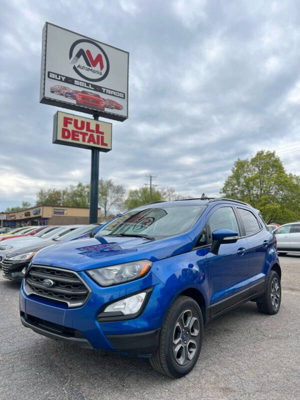 2018 Ford EcoSport for sale at Automania in Dearborn Heights MI