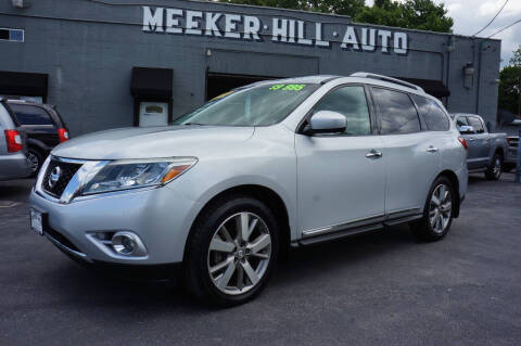 2013 Nissan Pathfinder for sale at Meeker Hill Auto Sales in Germantown WI