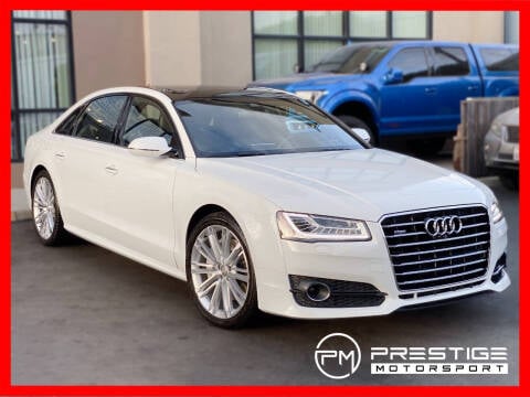 2017 Audi A8 L for sale at Prestige Motorsport in Rancho Cordova CA