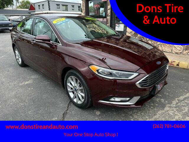 2017 Ford Fusion for sale at Dons Tire & Auto in Butler WI