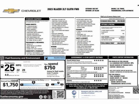 2023 Chevrolet Blazer LT