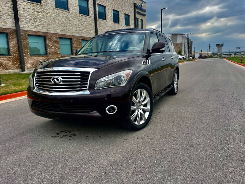 2014 Infiniti QX80 for sale at Hatimi Auto LLC in Buda TX