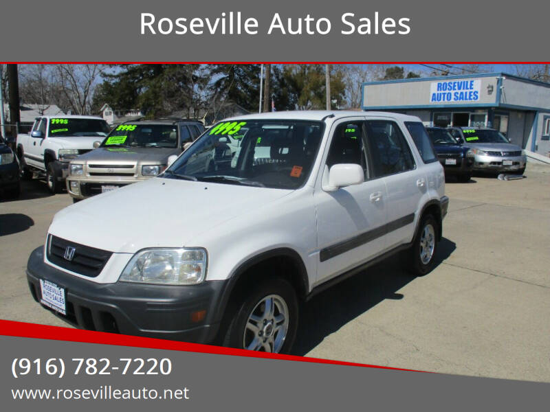 2000 Honda CR-V for sale at Roseville Auto Sales in Roseville CA