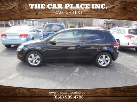 2011 Volkswagen Golf for sale at THE CAR PLACE INC. in Somersville CT