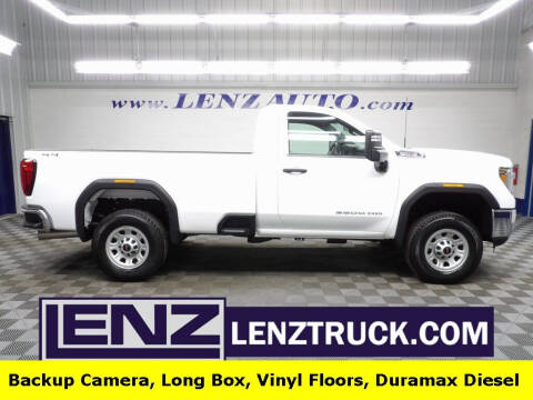2022 GMC Sierra 3500HD for sale at LENZ TRUCK CENTER in Fond Du Lac WI