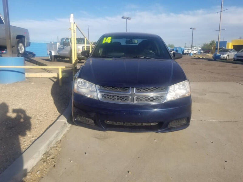 2014 Dodge Avenger for sale at CAMEL MOTORS in Tucson AZ