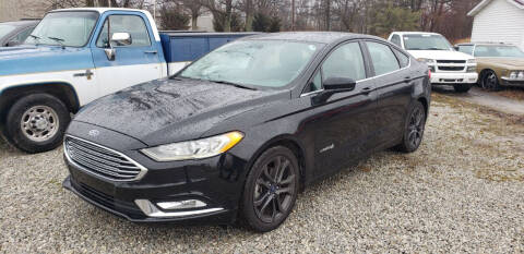 2018 Ford Fusion Hybrid for sale at Zuma Motorsports, LTD in Celina OH