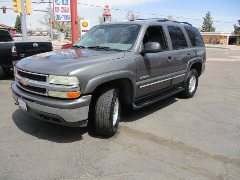 2002 Chevrolet Tahoe for sale at Premier Auto in Wheat Ridge CO