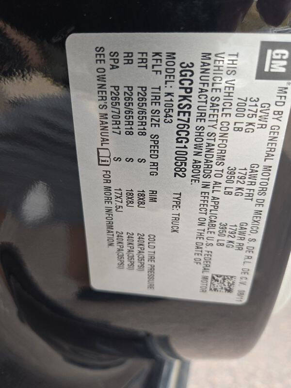 2012 Chevrolet Silverado 1500 LT