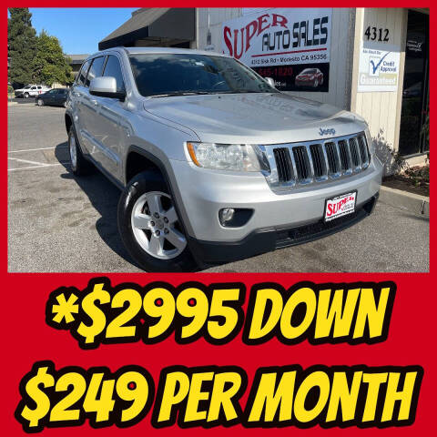 2012 Jeep Grand Cherokee for sale at Super Auto Sales Modesto in Modesto, CA