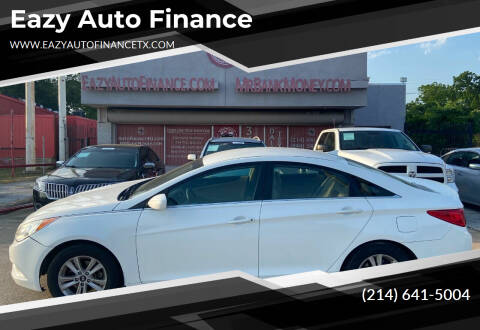 2013 Hyundai Sonata for sale at Eazy Auto Finance in Dallas TX