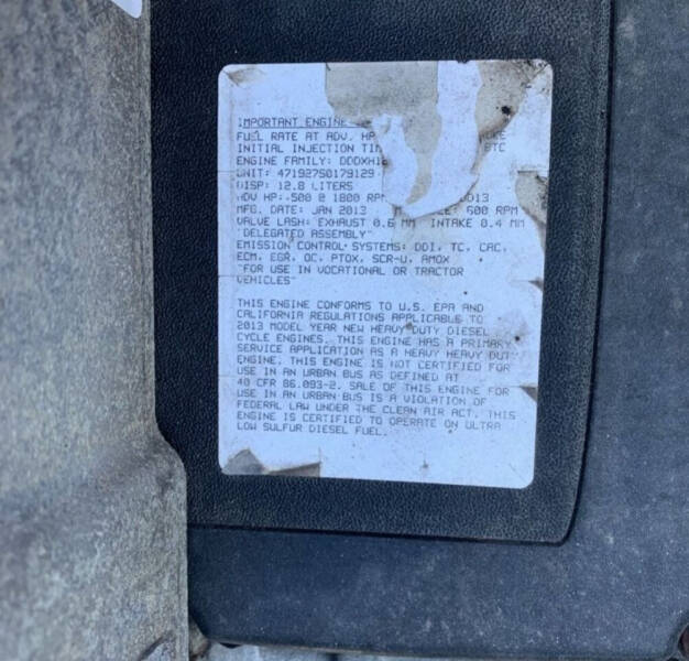 2014 Freightliner Cascadia