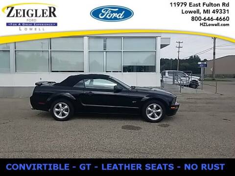 2007 Ford Mustang for sale at Zeigler Ford of Plainwell- Jeff Bishop in Plainwell MI