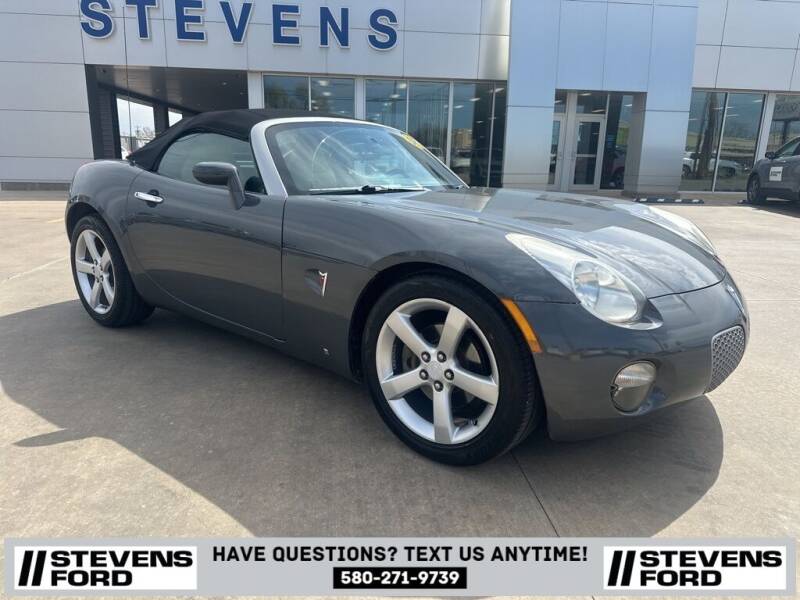 Used 2008 Pontiac Solstice  with VIN 1G2MB35B38Y110985 for sale in Enid, OK