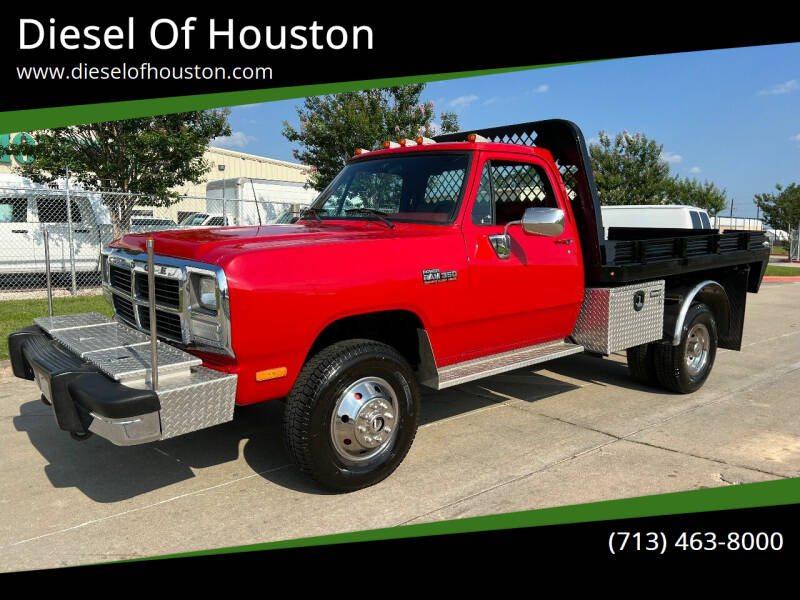 1993 Dodge RAM 350 for sale at Diesel Of Houston in Houston TX