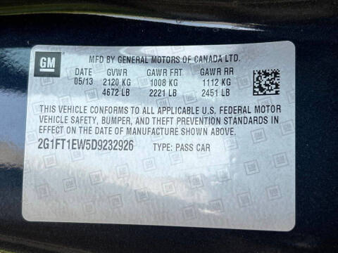 2013 Chevrolet Camaro SS