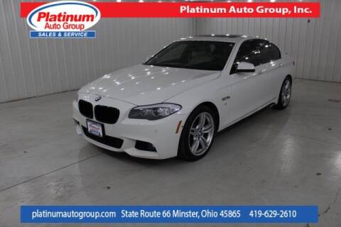 2013 BMW 5 Series for sale at Platinum Auto Group Inc. in Minster OH