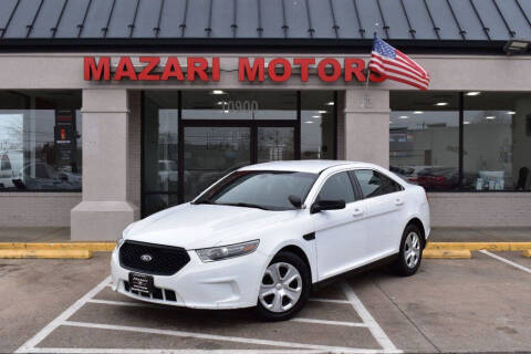 2014 Ford Taurus Police Interceptor