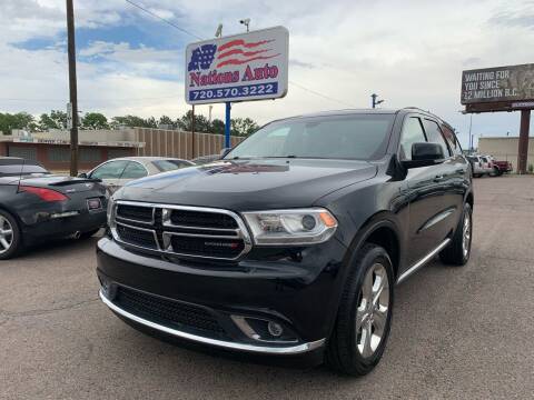 2015 Dodge Durango for sale at Nations Auto Inc. II in Denver CO
