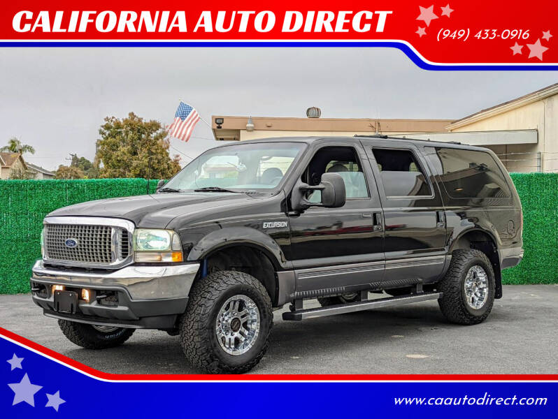 2002 Ford Excursion for sale at CALIFORNIA AUTO DIRECT in Costa Mesa CA