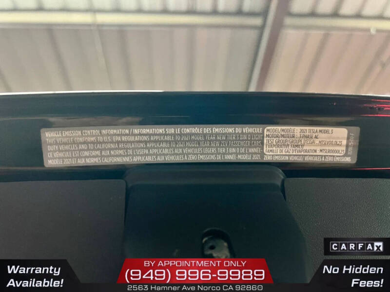 2021 Tesla Model 3 Long Range