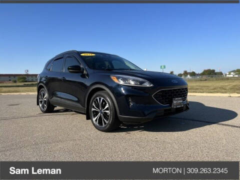 2021 Ford Escape for sale at Sam Leman CDJRF Morton in Morton IL