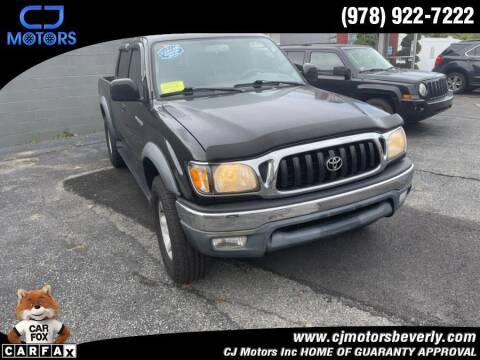 2001 Toyota Tacoma for sale at CJ Motors Inc. in Beverly MA