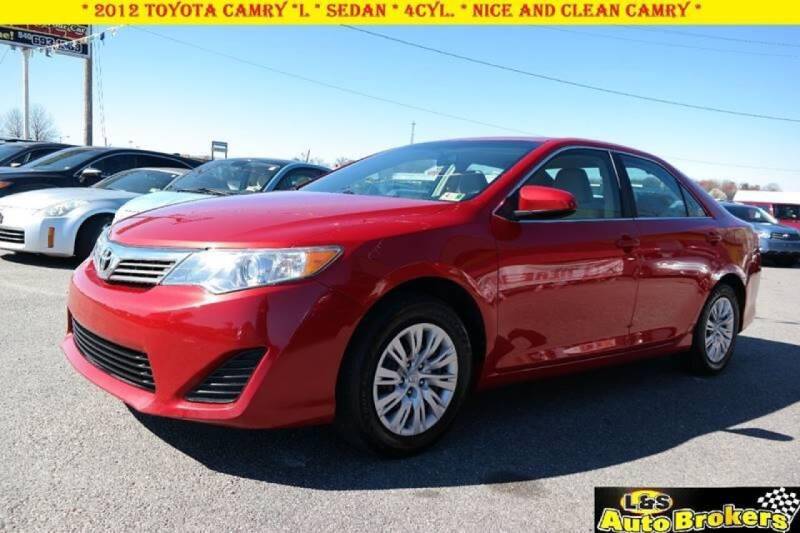 2012 Toyota Camry for sale at L & S AUTO BROKERS in Fredericksburg VA