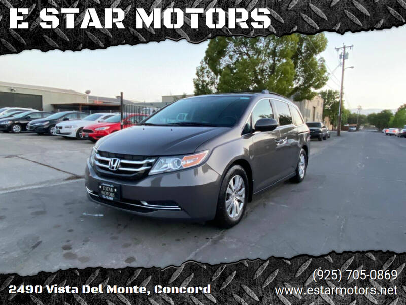 2014 Honda Odyssey for sale at E STAR MOTORS in Concord CA