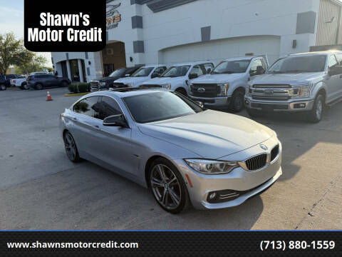 2017 BMW 4 Series for sale at Shawn's Motor Credit in Houston TX