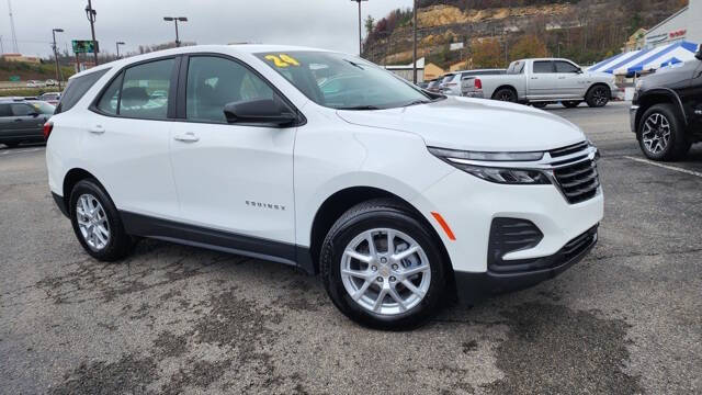 Used 2024 Chevrolet Equinox LS with VIN 3GNAXSEG6RL143303 for sale in Hazard, KY