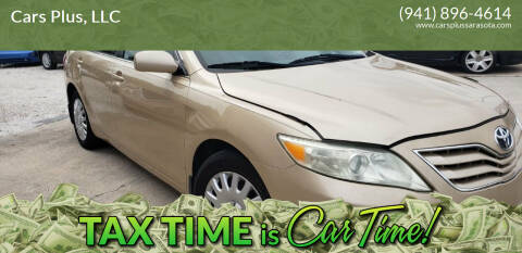 2010 Toyota Camry for sale at Cars Plus, LLC in Bradenton FL