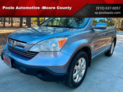 2007 Honda CR-V for sale at Poole Automotive in Laurinburg NC