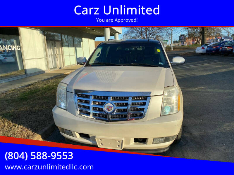 2008 Cadillac Escalade ESV for sale at Carz Unlimited in Richmond VA