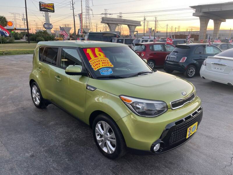 2016 Kia Soul for sale at Texas 1 Auto Finance in Kemah TX