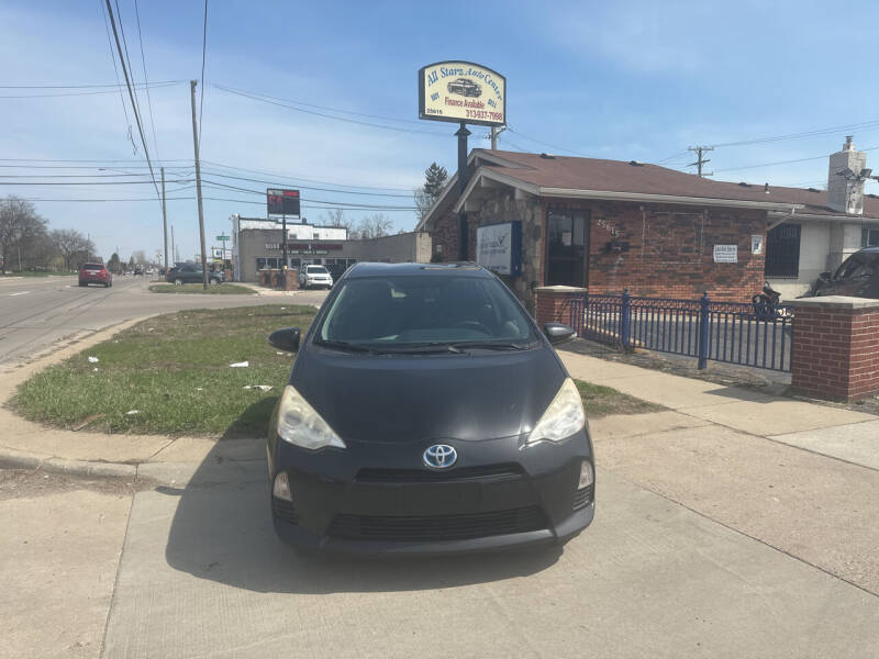 2012 Toyota Prius c for sale at All Starz Auto Center Inc in Redford MI