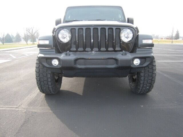 2018 Jeep Wrangler Unlimited for sale at FINNEY'S AUTO & TRUCK in Atlanta IN