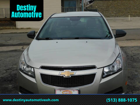 2013 Chevrolet Cruze for sale at Destiny Automotive in Hamilton OH