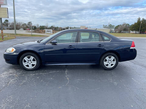 2011 Chevrolet Impala for sale at ROWE'S QUALITY CARS INC in Bridgeton NC