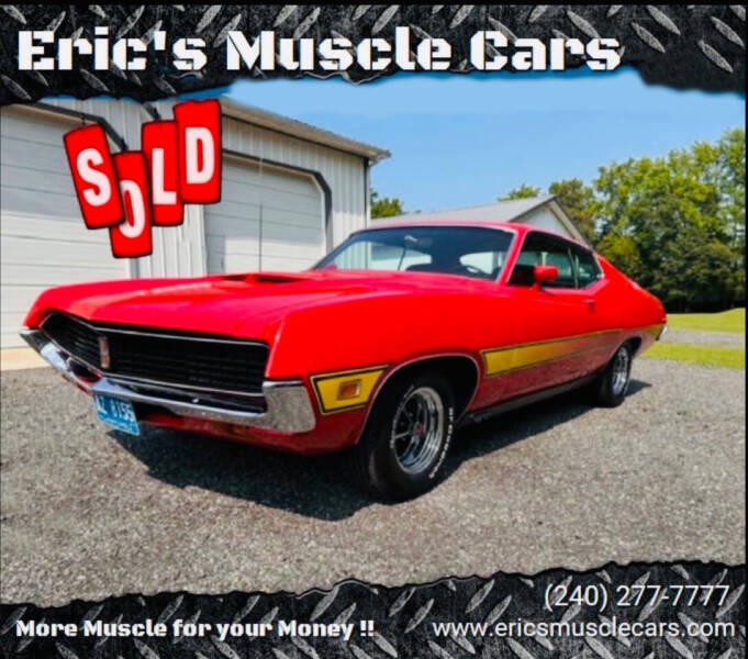 1971 Ford Torino for sale at Eric's Muscle Cars in Clarksburg MD