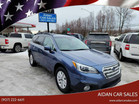 2017 Subaru Outback for sale at AIDAN CAR SALES in Anchorage AK