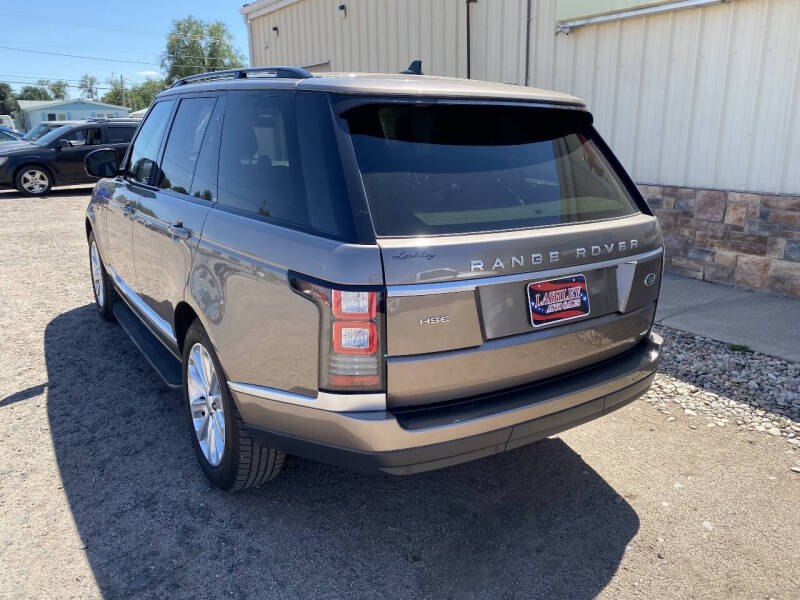 2016 Land Rover Range Rover HSE