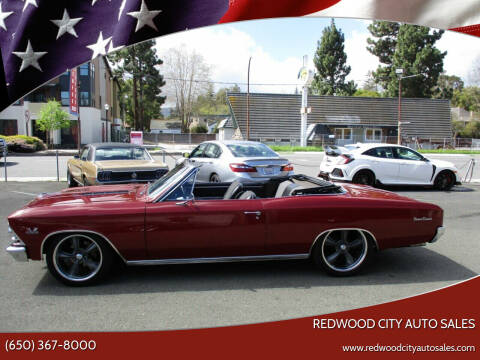 1966 Chevrolet Chevelle for sale at Redwood City Auto Sales in Redwood City CA
