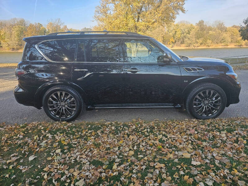 Used 2016 INFINITI QX80 Limited with VIN JN8AZ2NEXG9123454 for sale in Terre Haute, IN