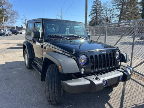 2018 Jeep Wrangler JK for sale at Chris Auto Sales in Springfield MA