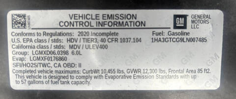 2020 Chevrolet Express 3500