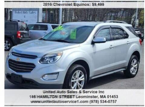 2016 Chevrolet Equinox for sale at United Auto Sales & Service Inc in Leominster MA
