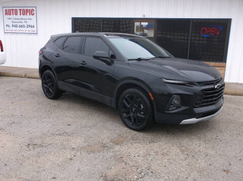 2021 Chevrolet Blazer for sale at AUTO TOPIC in Gainesville TX